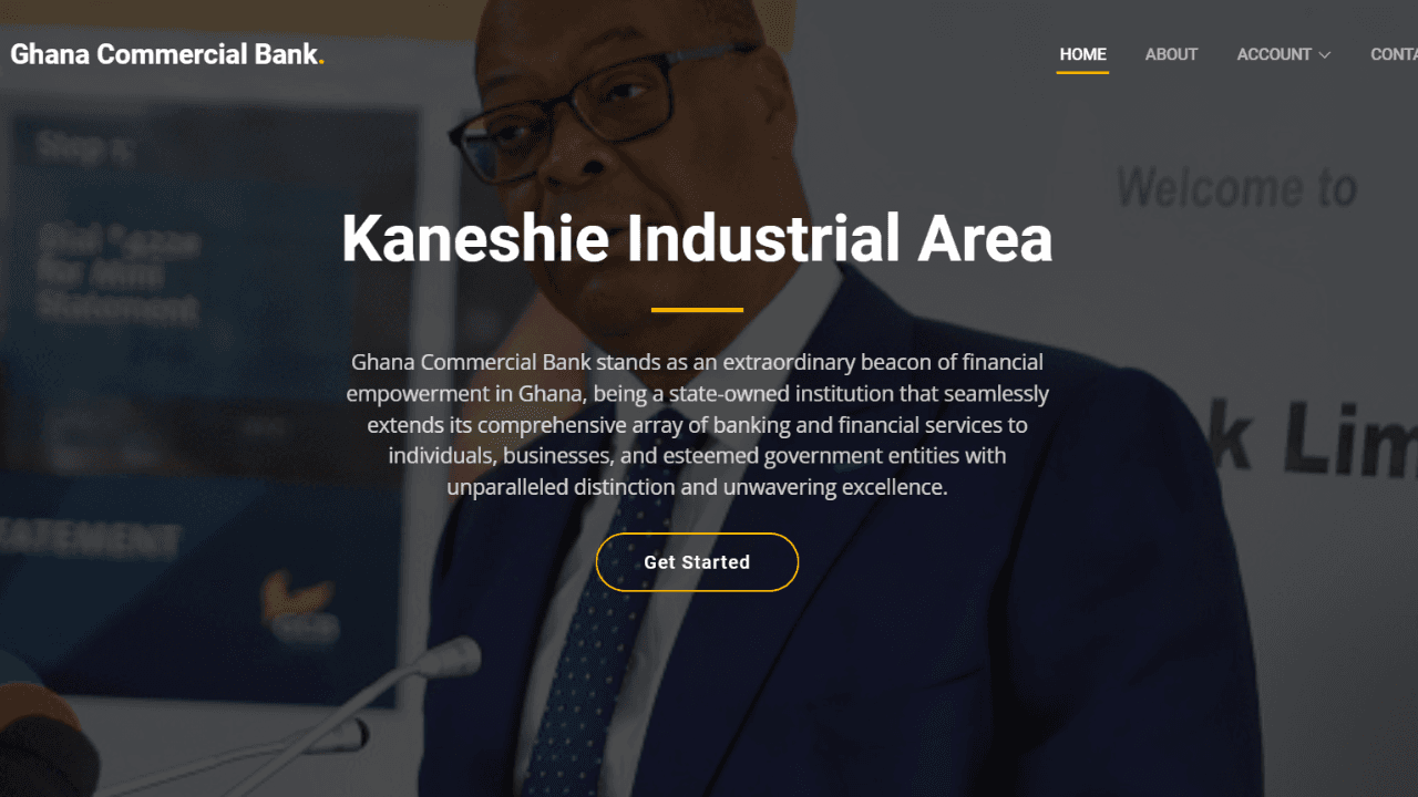 G.C.B Kanieshie Website